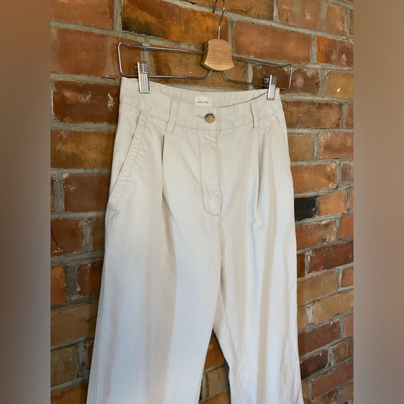 ARITZIA WILFRED FREE zenith pant beige size 4 - Picture 11 of 13
